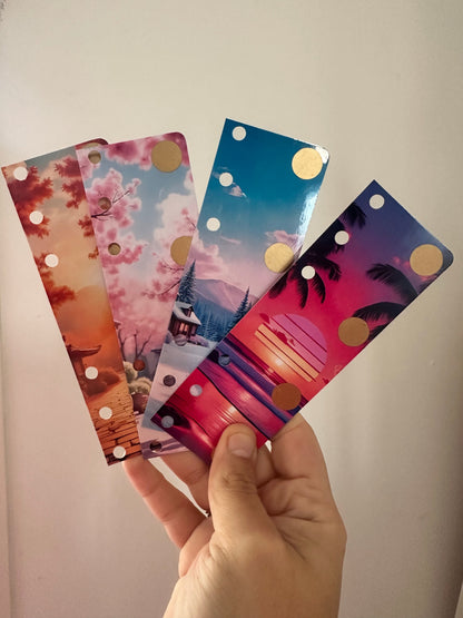 Défis marques pages - saisons