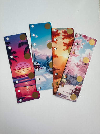 Défis marques pages - saisons