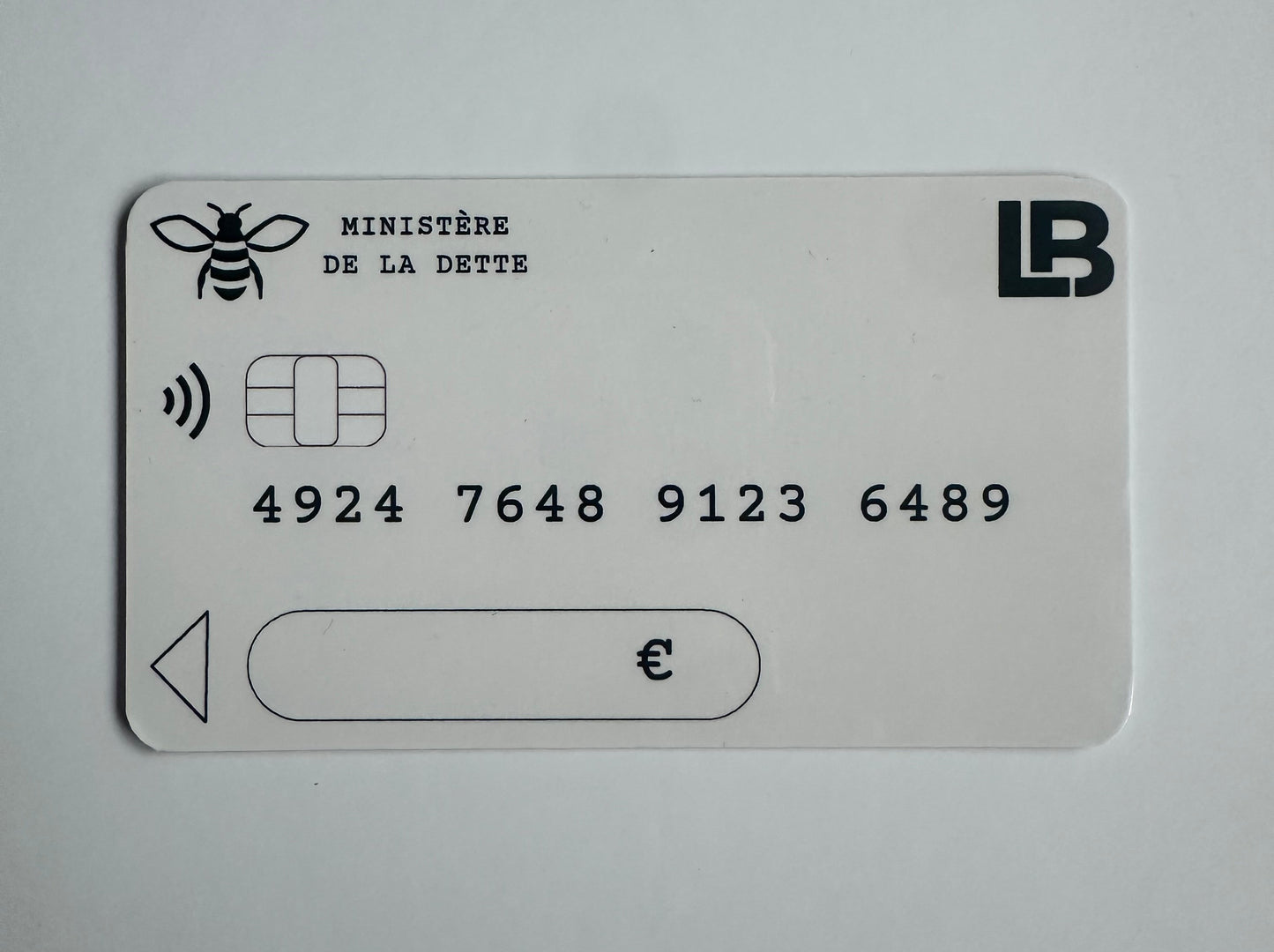 Carte Ministère de la dette